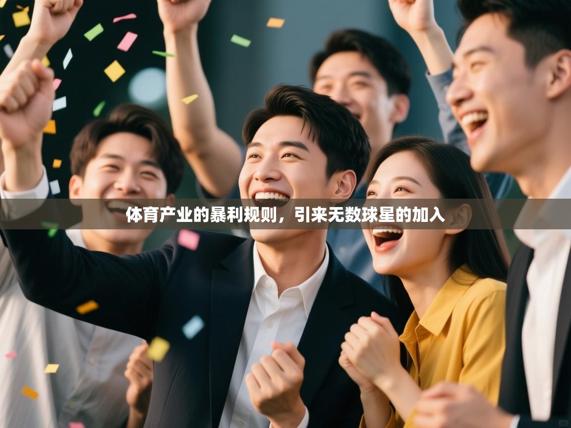 体育产业的暴利规则，引来无数球星的加入