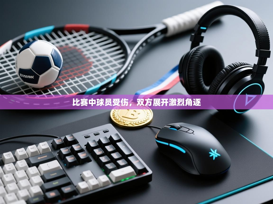 比赛中球员受伤，双方展开激烈角逐  第2张