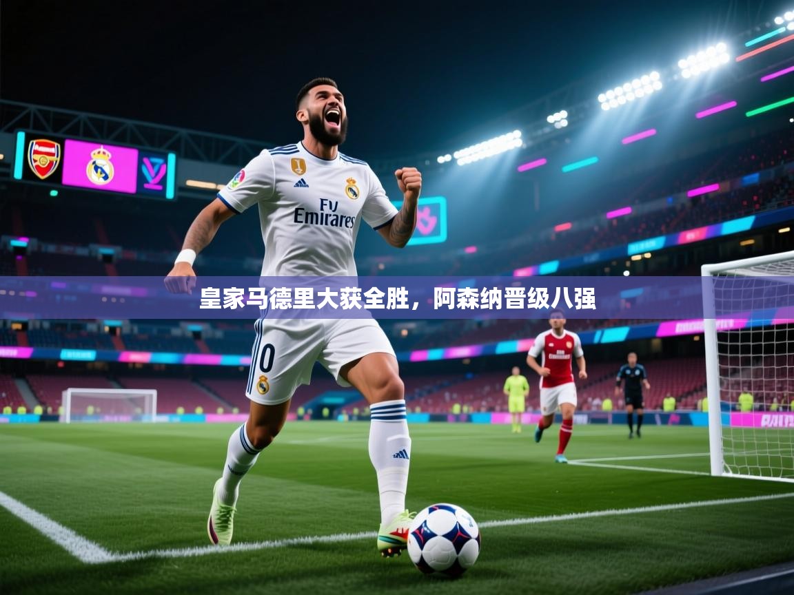 皇家马德里大获全胜,阿森纳晋级八强 第2张
