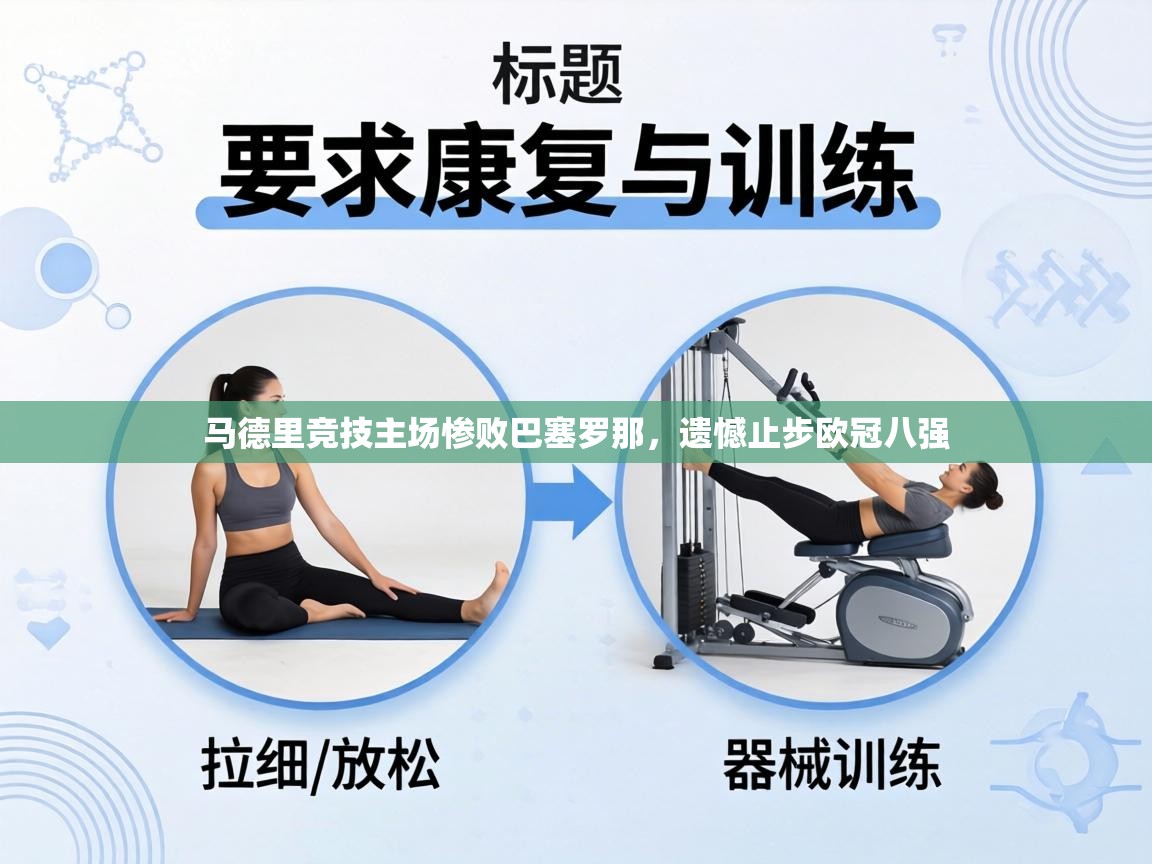 马德里竞技主场惨败巴塞罗那，遗憾止步欧冠八强